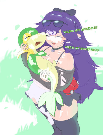 Gen 5 was a great time to be alive! Look at Lily and her favorite grass snake!