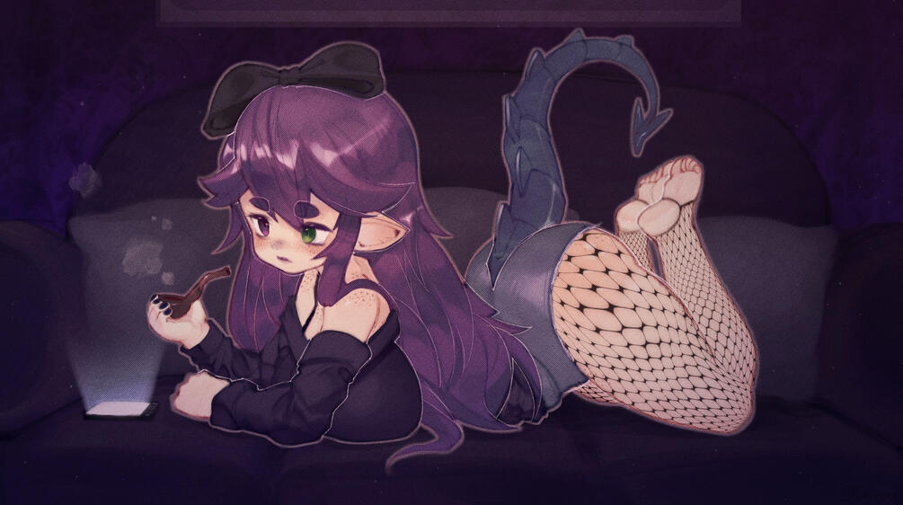 Sometimes I like to stop and sit down in silence, have a little moment to myself to think, doomscroll aimlessly with a puff here and there to unwind. It&#39;s strange therapy.